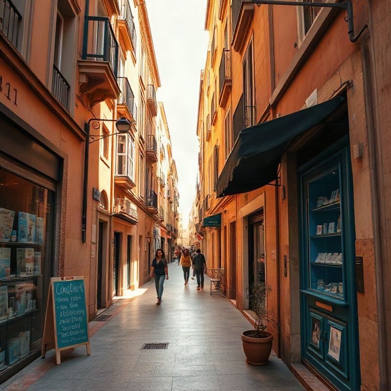 Calle Sant Miquel en Palma, ubicación de Betaklumen